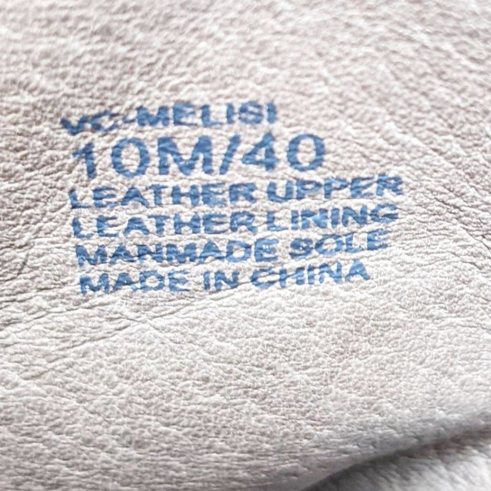 Vince Camuto Womens 10 Melisi Leather Brown Suede Wedge Zip Ankle Booties Boots - Picture 11 of 12